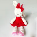 Kawaii 40cm Bunny Plush Rabbit Baby Toys Cute Soft Cloth Stuffed Animals Rabbit Home Decor For Children Baby Appease Toys Gift