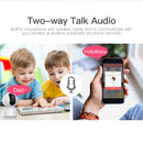 SDETER 360 ° Surveillance Cameras With Wifi Wireless 2 Way Audio Security IP CCTV Cam Night Vision Work With Google Alexa Tuya