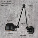 Classic Nordic loft industrial style adjustable jielde Wall Lamp Vintage sconce wall lights LED for living room bedroom bathroom