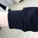 shintimes 拼色套头衫长袖 Sudadera Mujer 2021 秋冬大码女装连帽卫衣
