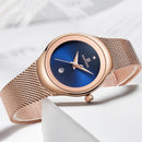 NAVIFORCE Luxury Brand Watches for Women Fashion Casual Ladies Quartz Wristwatch Rose Gold Stainless Steel Waterproof Clock Girl