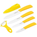 FINDKING Zirconia Ceramic Knife set 3" 4" 5" 6" inch+ Peeler+Covers Paring Fruit Utility Kithchen Knife 5pcs 2018 best knives