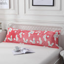 Winter Warm Flannel Double Pillow Case Thick Coral Fleece Pillowcase Adult Long Pillowcase 48x150cm/48x120cm/48x180cm