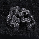 Kalen Punk Brushed Bike Chain Bracelet Oxidized Dark Bicycle Chain Men Bracelet Fashion Male 316L Stainless Steel Hand Chain