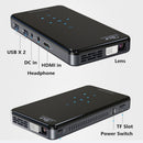 SmartIdea X2 高清手持DLP投影仪 安卓7.1 5G Wifi 蓝牙4.1 微型便携式投影仪 高清便携式投影机 Miracast Airplay