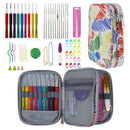 DIY Needle Arts Craft Crochet Hook Set and Bag Animal Ergonomic Yarns Crochet Knitting Needle Scissors Sewing Set Accessories