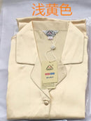 100%桑蚕丝女士经典睡衣套装 睡裙家居服 M L XL YM007