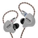 CCA C10 耳机 4动铁+1动圈混合技术 HiFi 入耳式音乐 DJ 游戏运动耳机 主动降噪监听耳机