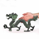 风水铜龙抓珠摆件招财家居工艺装饰品