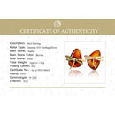 Lotus Fun Real 925 Sterling Silver Natural Amber Handmade Fine Jewelry 18K Gold Cute Dragonfly Stud Earrings for Women Brincos