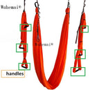 6 handle Anti-Gravity yoga hammock fabric Yoga Flying Swing Traction Device Yoga hammock set Equipment for Pilates body shaping