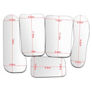 5 PCS/SET Dental Orthodontic Dental Photography Double-Sided Mirrors Dental Tools Glass Material Dentistry