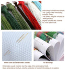 Paris flower market Handmade Needlework Set Embroidery kits DIY Cross Stitch Kits Crafts 14CT Unprinted Home Decor wall Arts