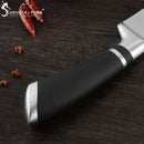 SOWOLL Cooking Kitchen Knife Tools Handmade Stainless Steel Knife 7 inch Japanese Cooking Knife Santoku Salmon Sushi Knife Gift