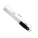 TEENRA 1Pcs Stainless Steel Lemon Zester Cheese Garter Garlic Ginger Nutmeg Garter Zester Vegetable Fruit Tools