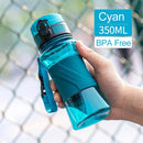 350毫升UZSPACE水壶 不含BPA 摇摇杯 儿童便携 防漏 运动水具 户外环保Tritan水壶