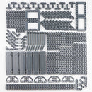MOC Technical Parts Bricks Pin Liftarm Studless Beam Axle Connector Panel Gear Car Robot Toy Mindstorms Building Blocks Bulk Set