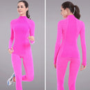 New Brand Tracksuit Thermal Underwear Women Winter Fast Dry High Elastic Long Underwear Heat Pack Women Warm Two Piece Set