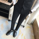 2022新款男士西裤纯色休闲商务正装裤修身礼服裤品质男士经典新郎婚礼裤