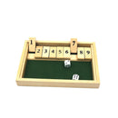 2-4人棋盘游戏 酒令数字拼图板游戏 关盒游戏套装 适用于朋友/家人