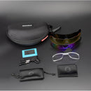 COMAXSUN Polarized Cycling Glasses Bike Riding Protection Goggles Driving  Fishing Outdoor Sports Sunglasses UV 400 3 Lens