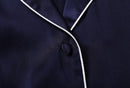 100%桑蚕丝女士经典睡衣套装 睡裙家居服 M L XL YM007
