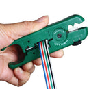 LAOA 1PCS Mini Multifunction Wire Stripper 3.2-9mm Adjustable Network Stripping Wire Cable Cutter Tools