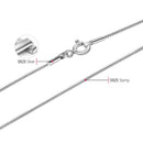 Lotus Fun 真实 925 纯银项链 手工精美首饰 时尚锁骨链 女士礼物 Collier Femme Acessorios
