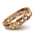 Bobo Bird Wooden Men Bracelet for Women Jewelry 2020 Stainless Steel Bracelet Handmade Couple Bracelets Lovers Homme Gift