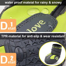 Truelove狗狗防水鞋，适用于冬季夏季雨雪天，大型犬哈士奇户外狗靴运动鞋