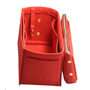 Fits Keepall 45 50 55 60 Insert Organizer Purse Handbag Bag in Bag-3MM Premium Felt(Handmade/20 Colors)w/Detachable Zip Pocket