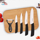FINDKING Zirconia Ceramic Knife set 3" 4" 5" 6" inch+ Peeler+Covers Paring Fruit Utility Kithchen Knife 5pcs 2018 best knives