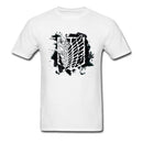 Captain T-shirt Men Survey Corps T Shirt Attack On Titan Tshirt Brand New Japan Anime Print Tops Cotton Wholesale Tees XXXL