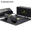KINGSEVEN 品牌 2020 男士眼镜 驾驶偏光太阳镜 男女铝制时尚眼镜 Gafas De Sol 墨镜