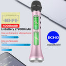 Lewinner Professional Karaoke Microphone Wireless Speaker Portable Bluetooth microphone for phone iphone Handheld Dynamic mic