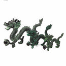 风水铜龙抓珠摆件招财家居工艺装饰品