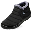 Men Boots Winter Plus Size Men Shoes Warm Fur Snow Boots Plush Inside Shoes Black Winter Boots For Men Waterproof Mans footwear