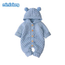 Baby Rompers Knitted Newborn Boy Jumpsuits Autum Long Sleeve Toddler Girl Sweaters Clothes Children Overalls Winter