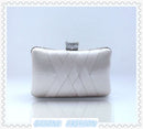 Women Clutch Bags Satin Bride Bag Purse Designer Gentle Evening Bags Party Handbag Wedding Clutch Wallet Shoulder Bag 7395