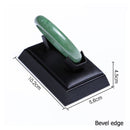 Black PU Leather Jewellery Ring Earrings Stand Holder Set Jewelry Pendant Necklace Chain Chokers Display Bust Bangle Organzier