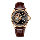 Reef Tiger/RT Dress Men Watch Blue Tourbillon Watches Top Brand Luxury Automatic Mechanical Watch Relogio Masculino RGA1639
