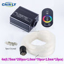 16W RGB Fiber Optic Star Light Ceiling Kit LED Lights Engine RF Touch Control 2m 3m 4m Optical Fiber Cable