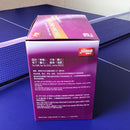 红双喜乒乓球 120只装 1星D40+训练用ABS有缝塑料乒乓球