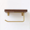 Nordic Luxury Paper Towel Rack Wooden Tissue Paper Storage Holder Toilet Roll Paper Holder Bathroom Organizer Tools Wall Decor