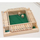 2-4人棋盘游戏 酒令数字拼图板游戏 关盒游戏套装 适用于朋友/家人