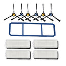 Main Brush Hepa Filter Side Brush for chuwi ilife A7 A9 A9S for Silvercrest SSR1 SSRA1 vacuum cleaner Parts Mop Cloth