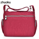 Women Top-handle Shoulder Bag Designer Handbag Famous Brand Nylon Female Casual Shopping Tote Hobos Crossbody Bag Messenger Bags