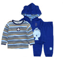 Latest Casual Cardigan Pants Set Baby Boy Clothes Outfit Gray Bodysuit Baby Boy Clothes 12 18 24 Months