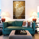 Mintura Ballet Dancer Picture Hand Painted Abstract Palette Knife  Oil Paintings On Canvas  Wall Art For Living Room  Home Decor