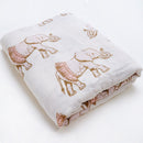Muslinlife Cotton Bamboo Baby Receiving Blanket Soft Newborn Baby Blanket Bath Towel Infant Muslin Swaddle Wrap Baby Accessories